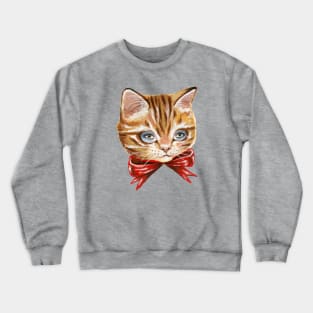 Ginger Cat Crewneck Sweatshirt